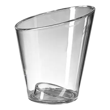 Transparentes Champagner-Becken Acryl (kleines Modell)