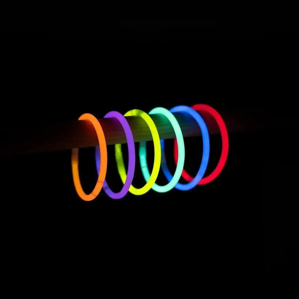 Bracelets Fluos Multicouleur (Lot de 100)