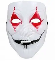 Harlekin-Horror-Maske
