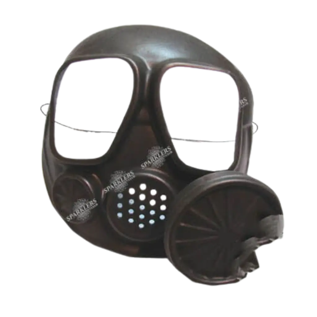 Gefälschte Gasmaske aus Kunststoff