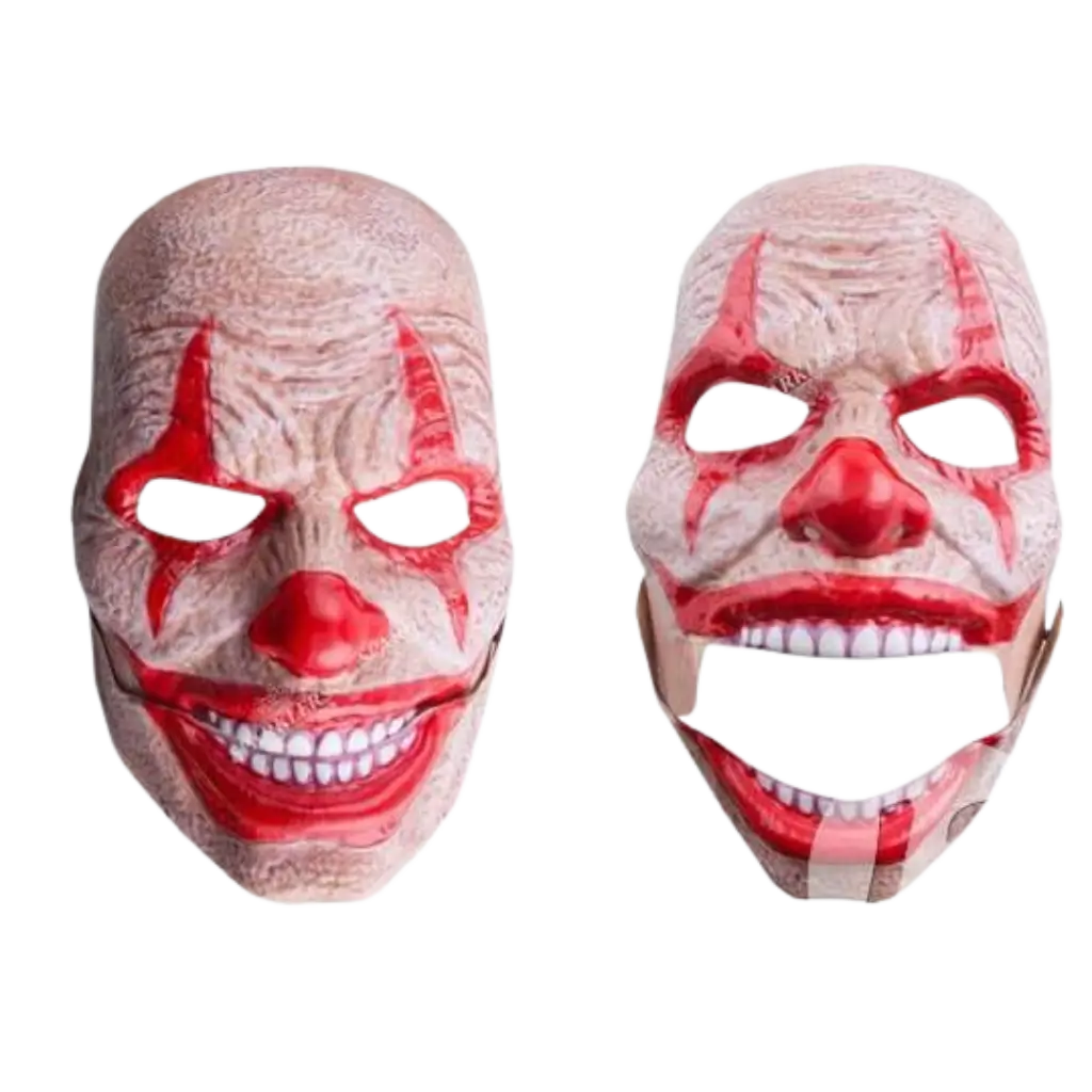 Horror-Clown-Muschelmaske