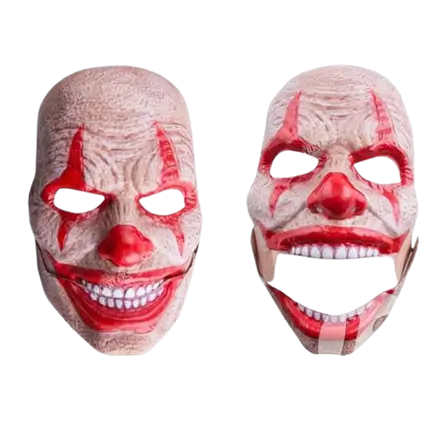 Horror-Clown-Muschelmaske