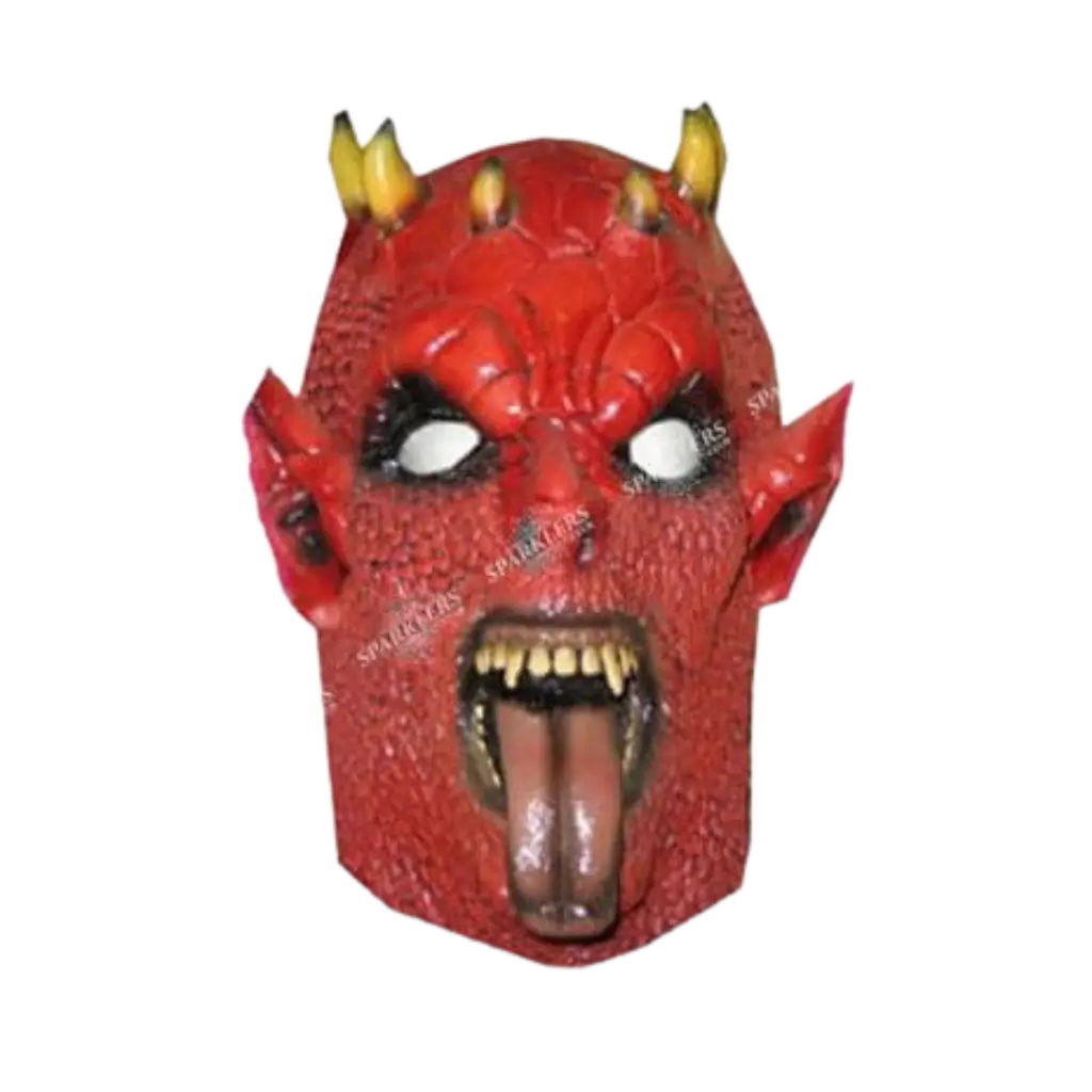 Rote Teufel Teufelsmaske