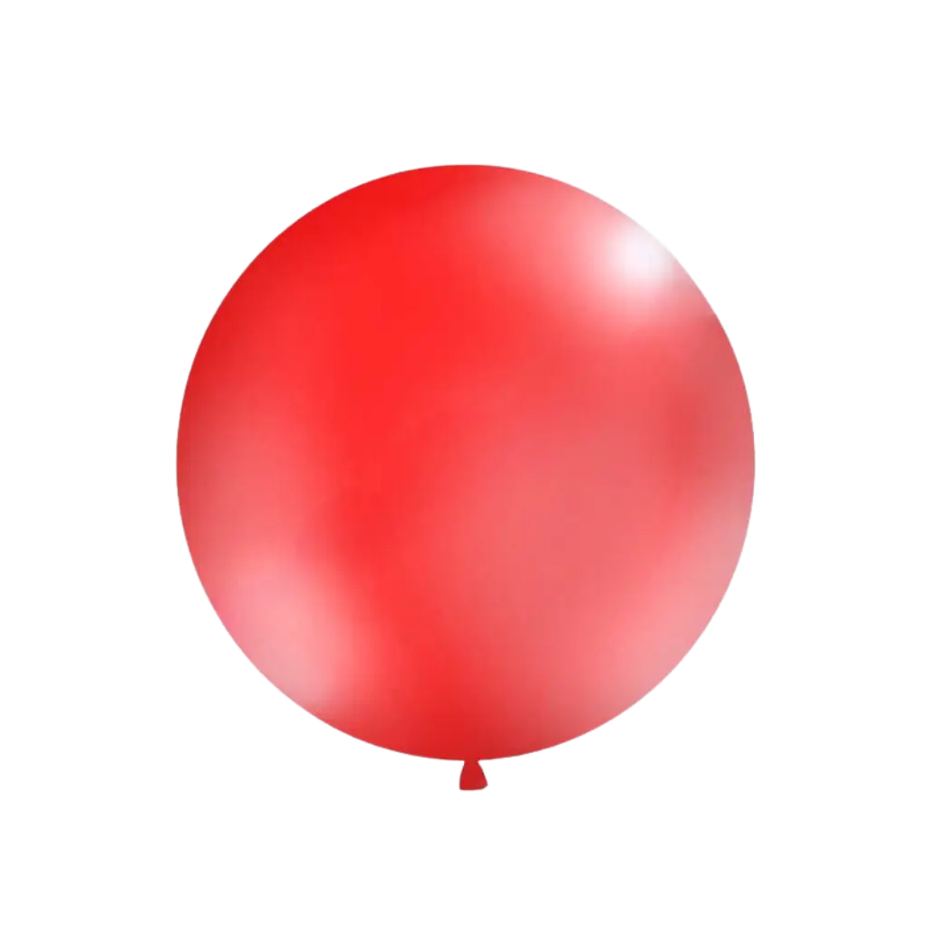 Riesenballon 100cm Rot