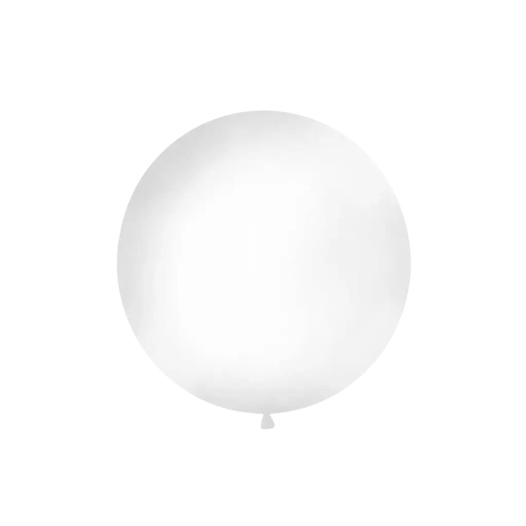 Riesenluftballon 100cm Weiß