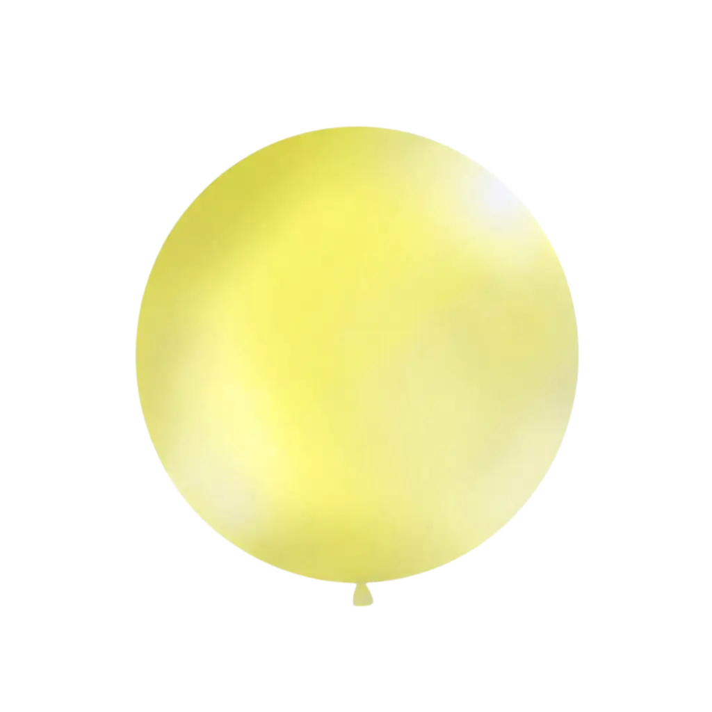 Riesenluftballon 100cm Gelb