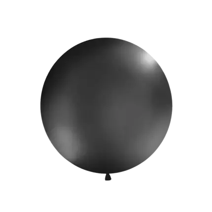 Riesenballon 100cm Schwarz