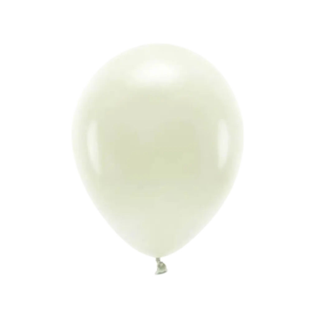  Packung mit 100 cremeweißen Luftballons