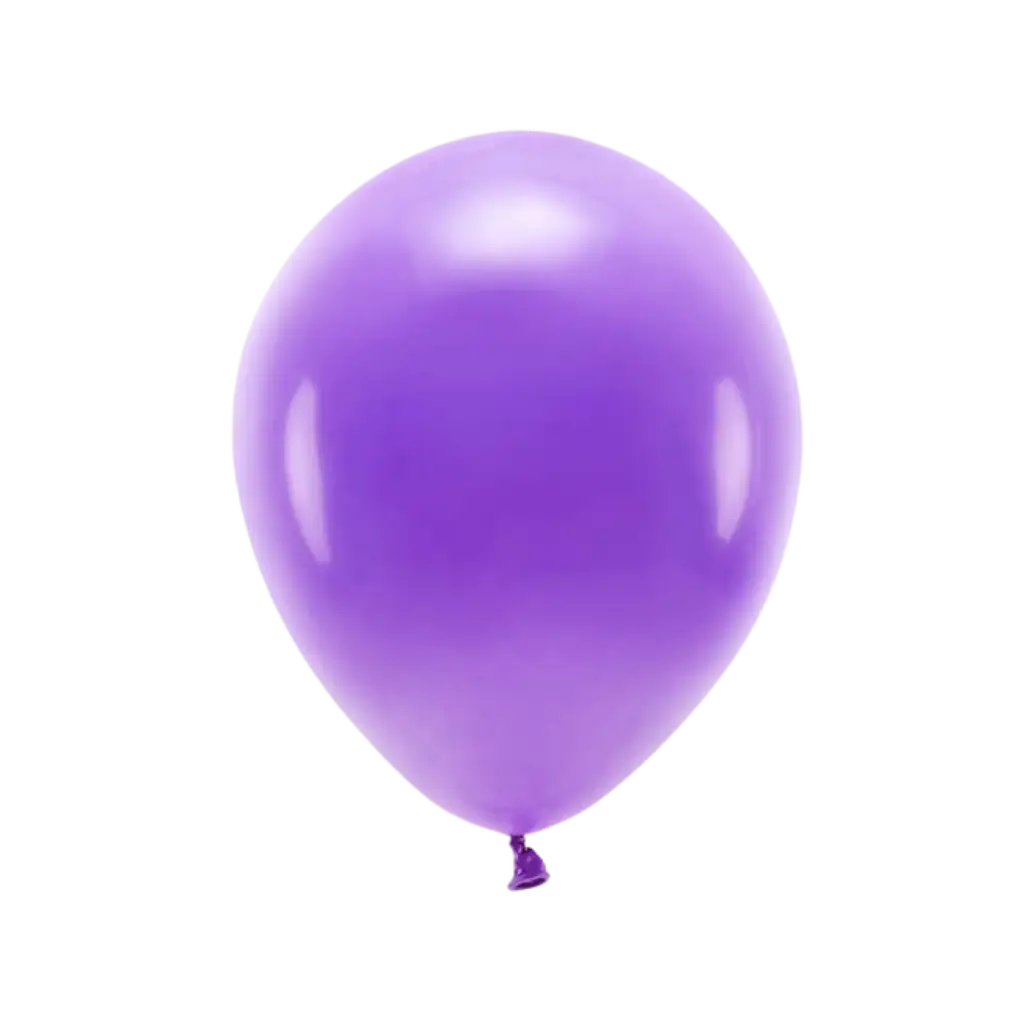 Packung mit 100 violetten Luftballons