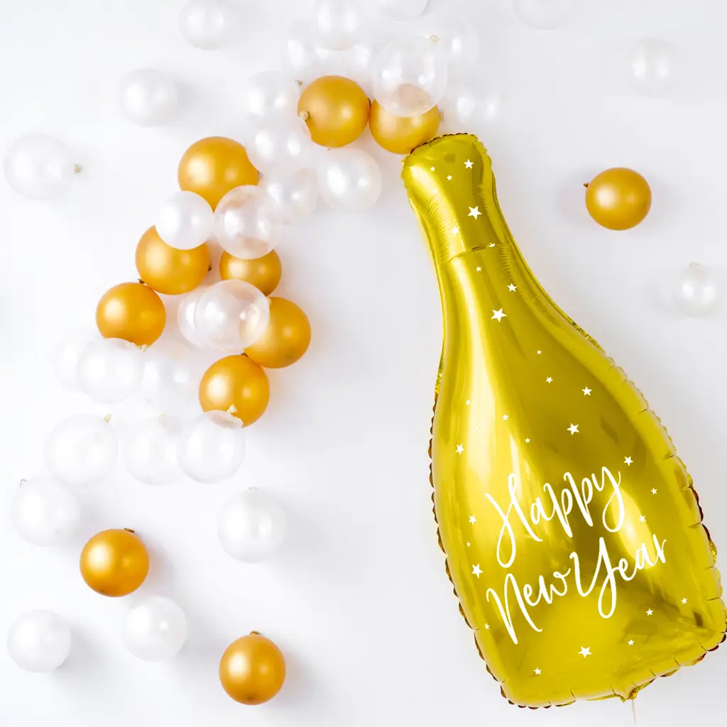 Packung mit 100 Metallic-Gold-Ballons