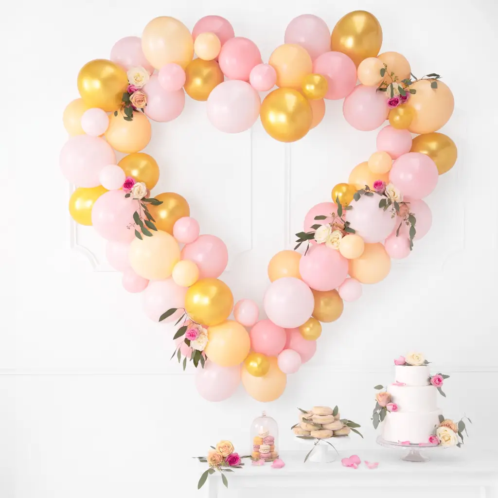 Packung mit 100 Metallic-Gold-Ballons