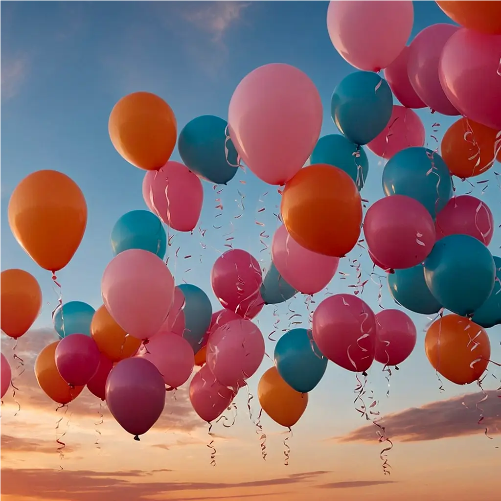 Heliumflasche FETE BALLOONS (Bte Blau) (0,20m3)