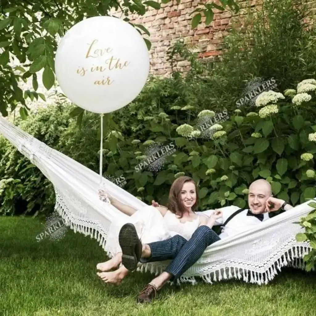 Riesenluftballon 100cm Liebe liegt in der Luft Oder