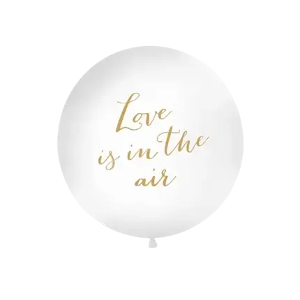 Riesenluftballon 100cm Liebe liegt in der Luft Oder