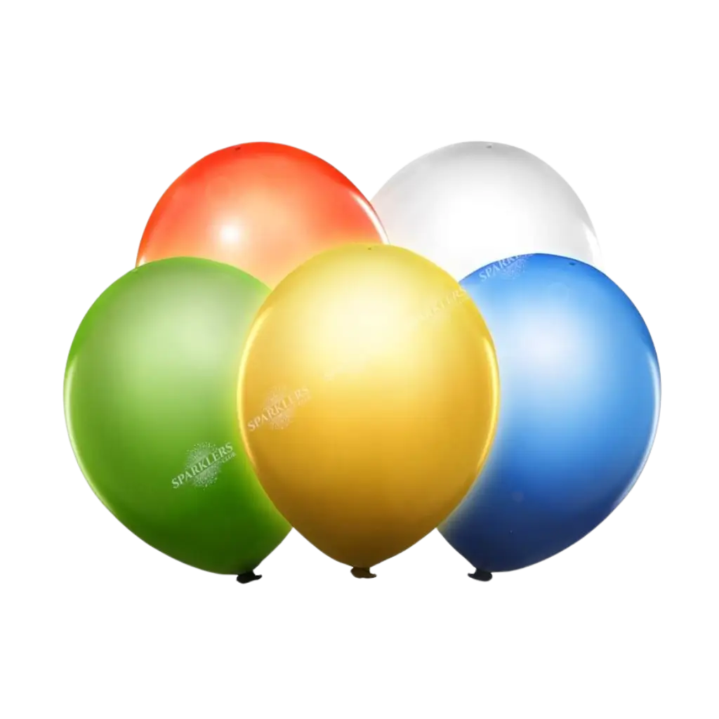 MULTICOLOR LED-Ballons (Satz mit 5 Stück)
