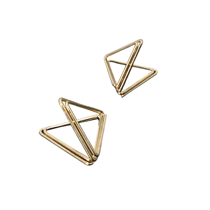 Goldenes Dreieck Platzmarkenhalter x10