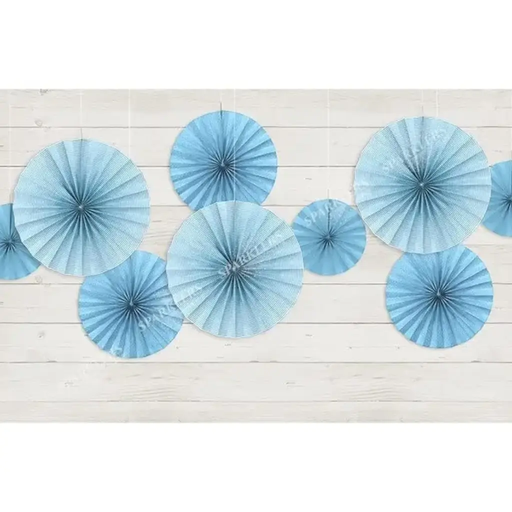 Dekorative blaue Rosen (3 Stück)