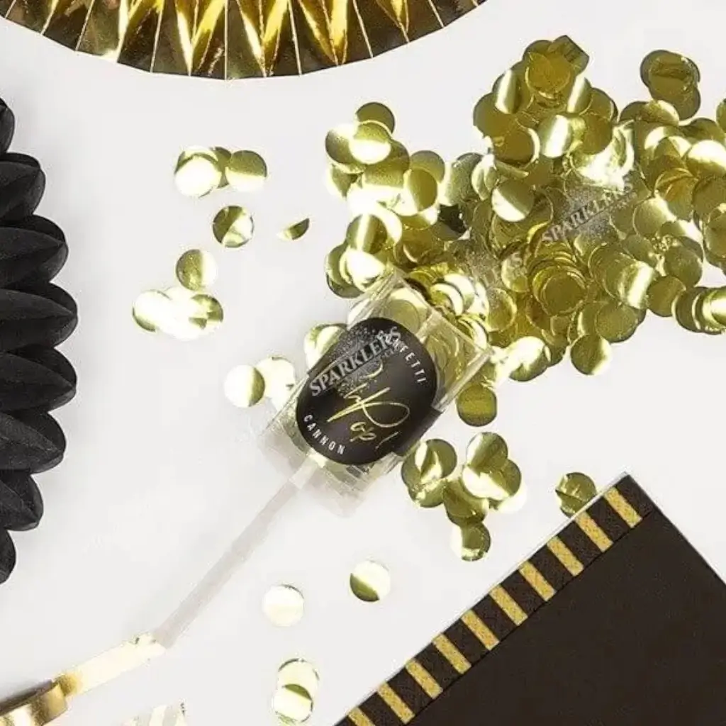 Confettis schieben Pop-Gold