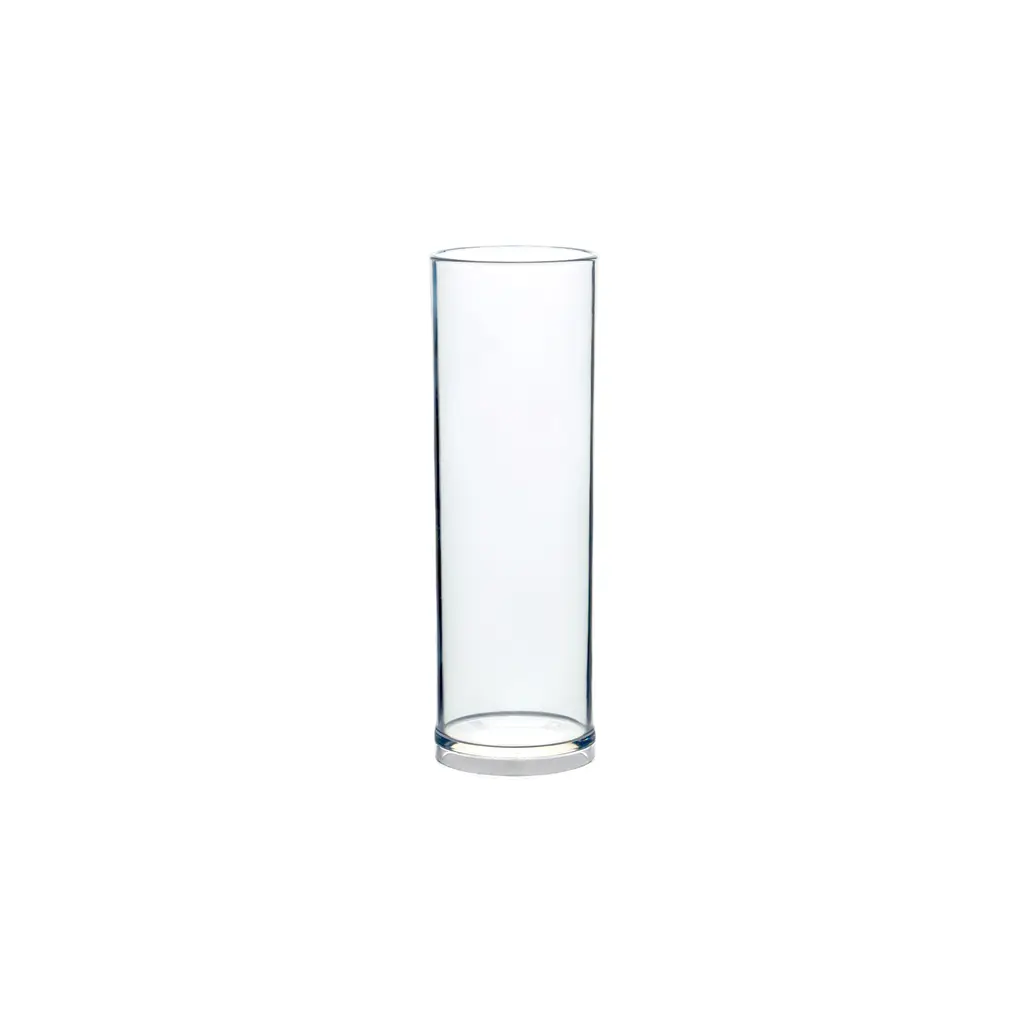 Unzerbrechliches Röhrenglas 22cl Transparent