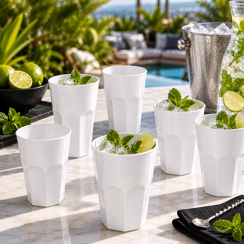 Mojito-Glas 33cl weiß
