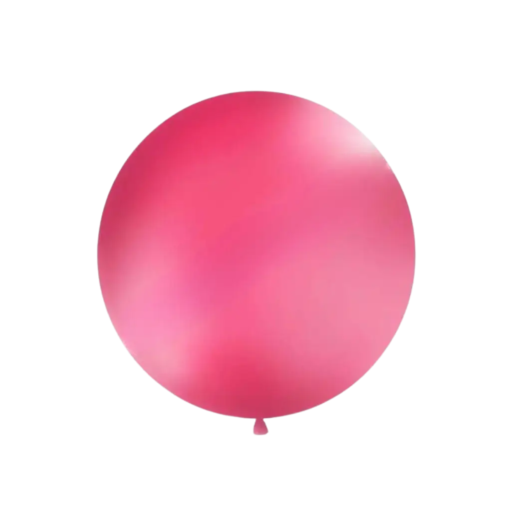 Riesenluftballon 100cm Fuchsia Rosa