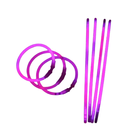 Armband Fluo Pink (100 Stück)