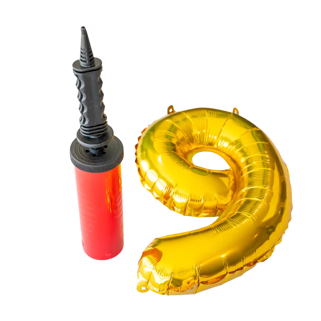 Handpumpe für Luftballons