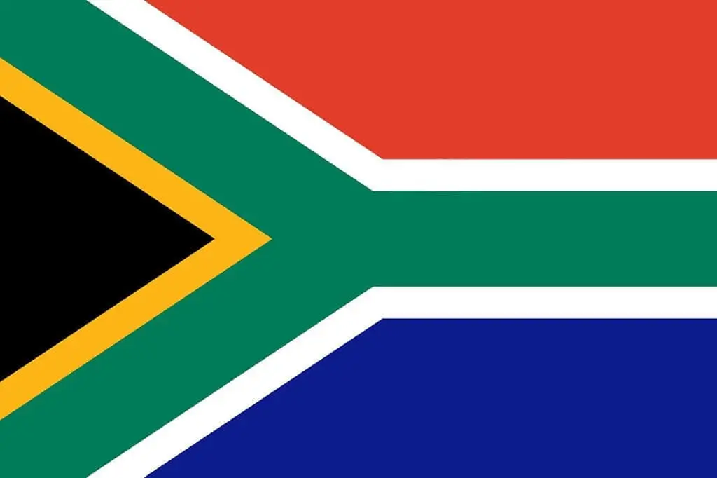 Südafrikanische Flagge 90x150cm