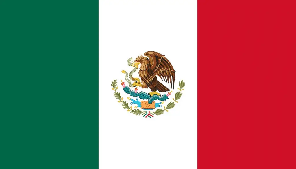 Mexiko Flagge 90x150cm