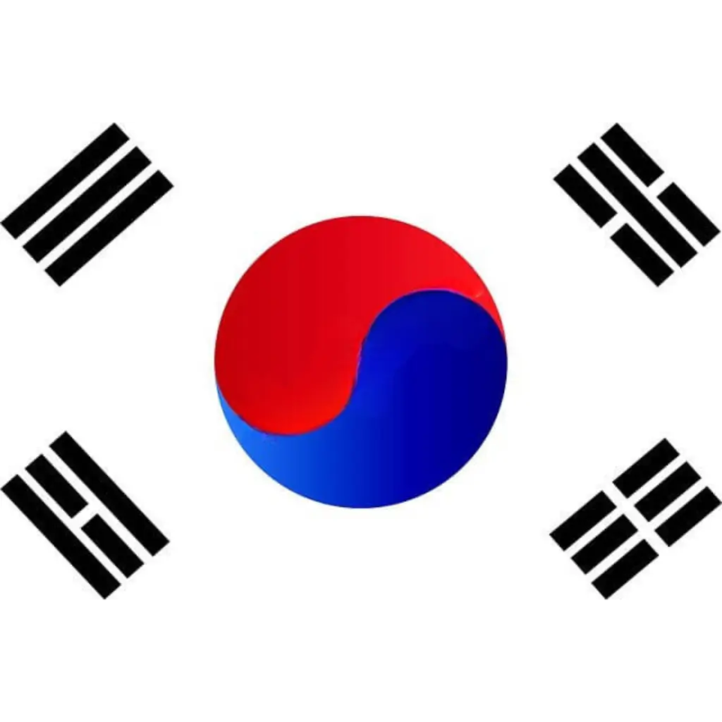 Südkorea Flagge 90x150cm