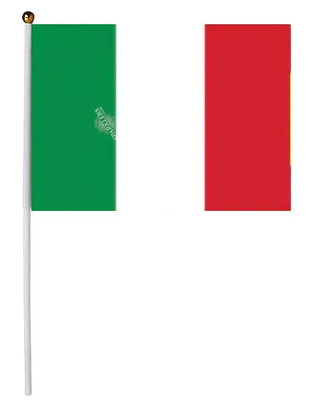 Italien Flagge 30x45cm mit Zauberstab