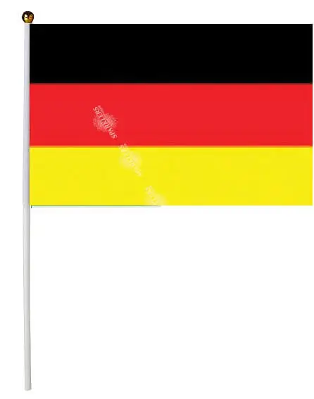 Deutschland Flagge 30x45cm mit Zauberstab