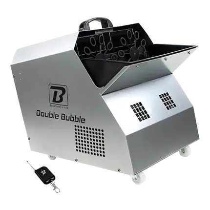 DOPPELBLASEN-MASCHINE DOUBLE BUBBLE V2 - BOOMTONE DJ