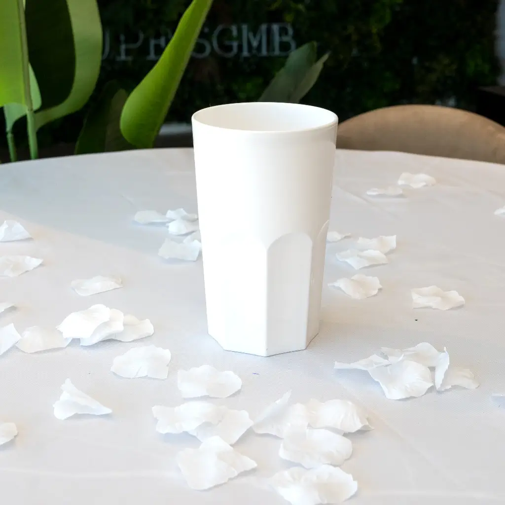 Glas Mojito XL Weiß