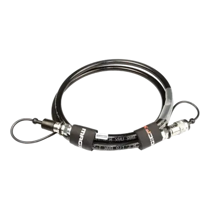  CO2 HOCHDRUCKSCHLAUCH 3/8 MÄNNLICH - WEIBLICH, 5 METER