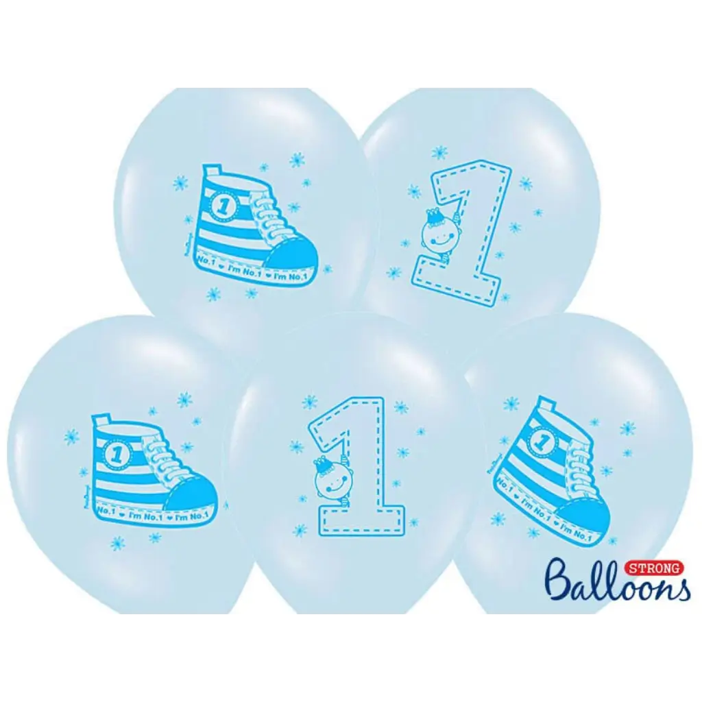 Packung mit 10 Turnschuh-Ballons