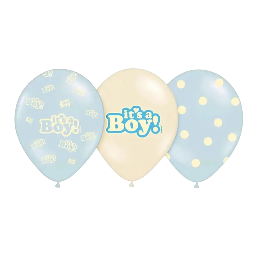 10er-Pack "It's a Boy" Mischballons