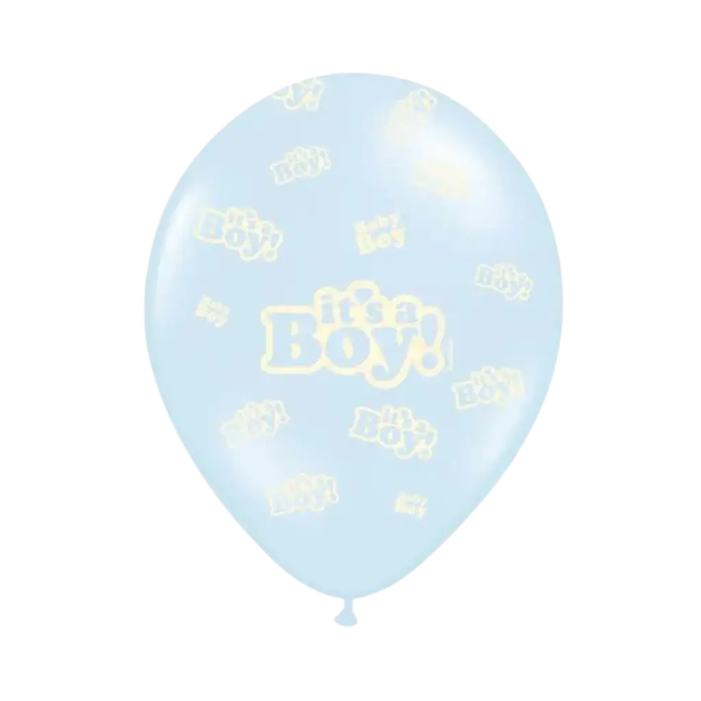 10er-Pack "It's a Boy" Mischballons