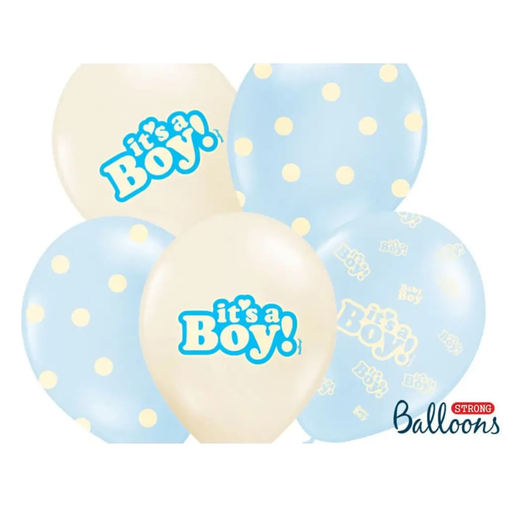 10er-Pack "It's a Boy" Mischballons