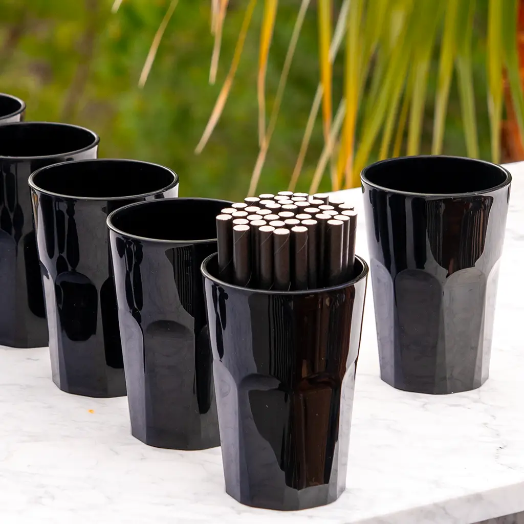 Mojito-Glas 33cl Schwarz