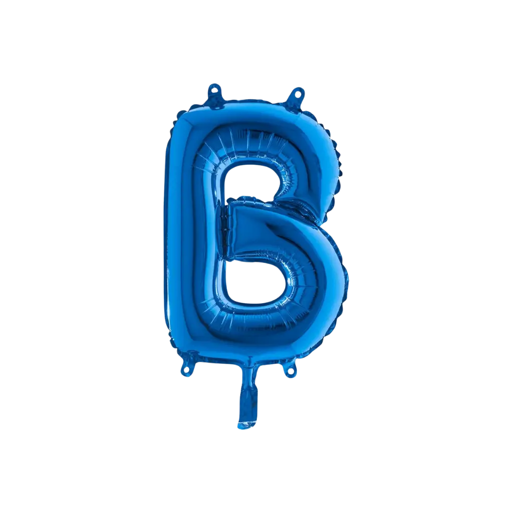 Ballon Buchstabe B Blau - 35cm