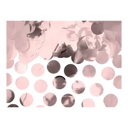 Rundes Konfetti Rosa Gold (15gr)