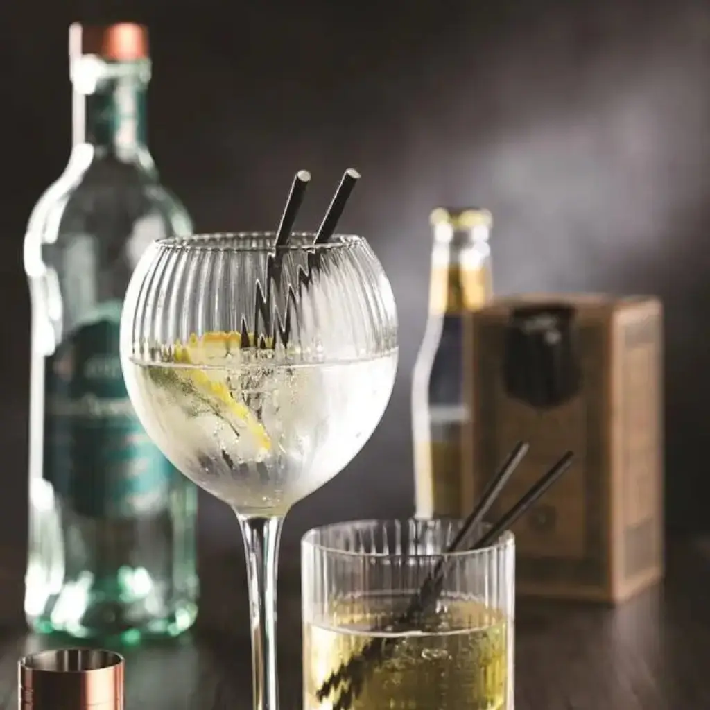 Strohschwarzes Papier 14cm /ø5mm (250 Stk.)