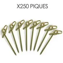 Bambus-Spechtknoten Form 6cm (250 Stck.)