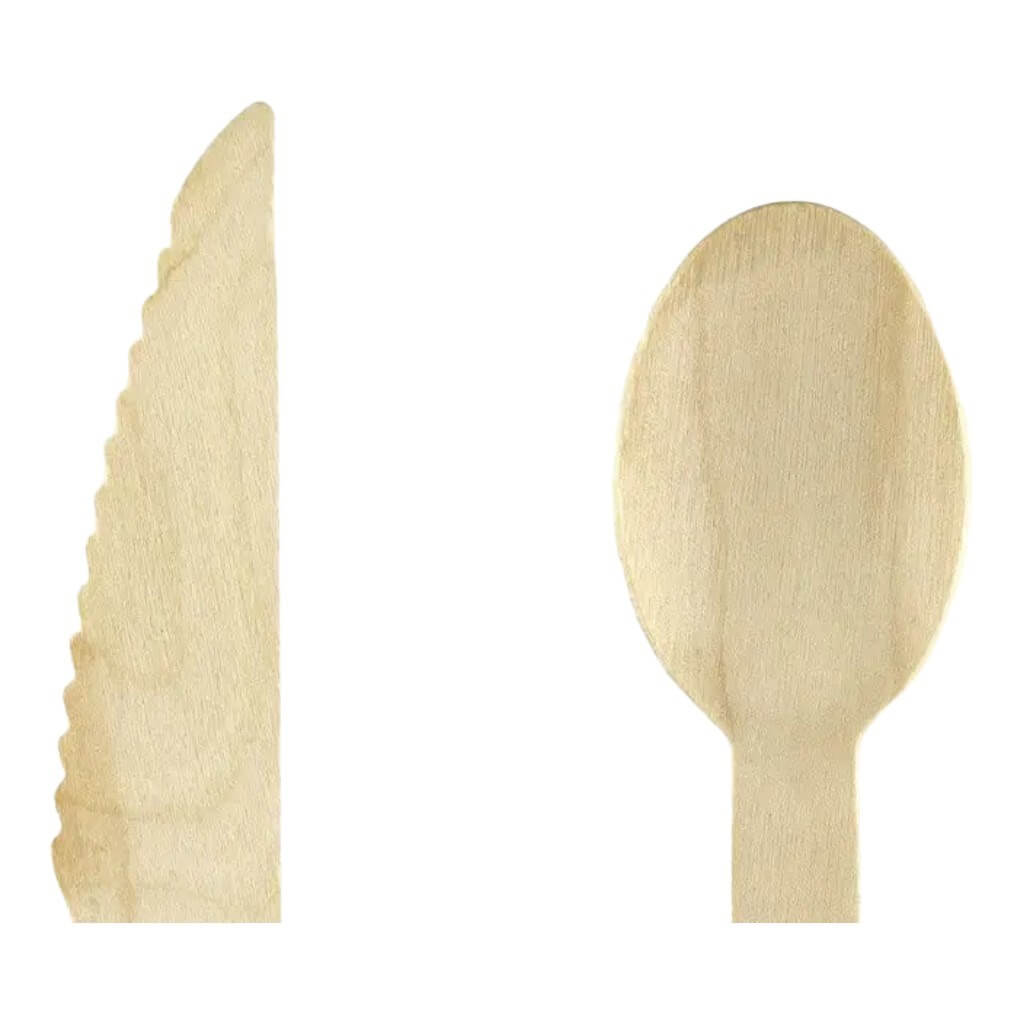 Holzbesteck-Set (18-tlg.)