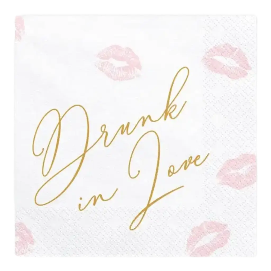 Drunk in Love Papierhandtuch (20er-Set)