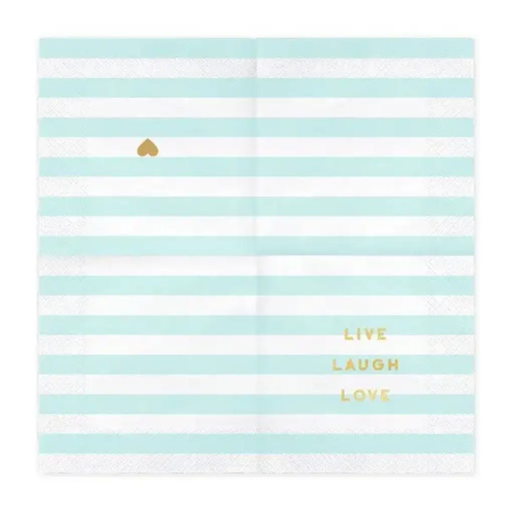 Live Laugh Love Papierhandtuch (20er-Set)