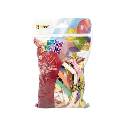 Packung mit 50 Modellierkugeln Größe 150cm