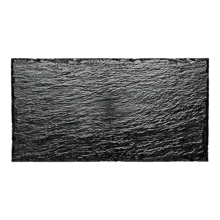 Rechteckige Platte Schieferimitation 30x15,8cm x10p.