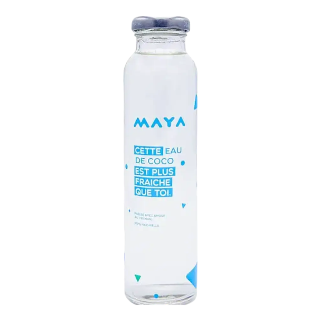 Fruchtsaft-Kokosnuss-Wasser
